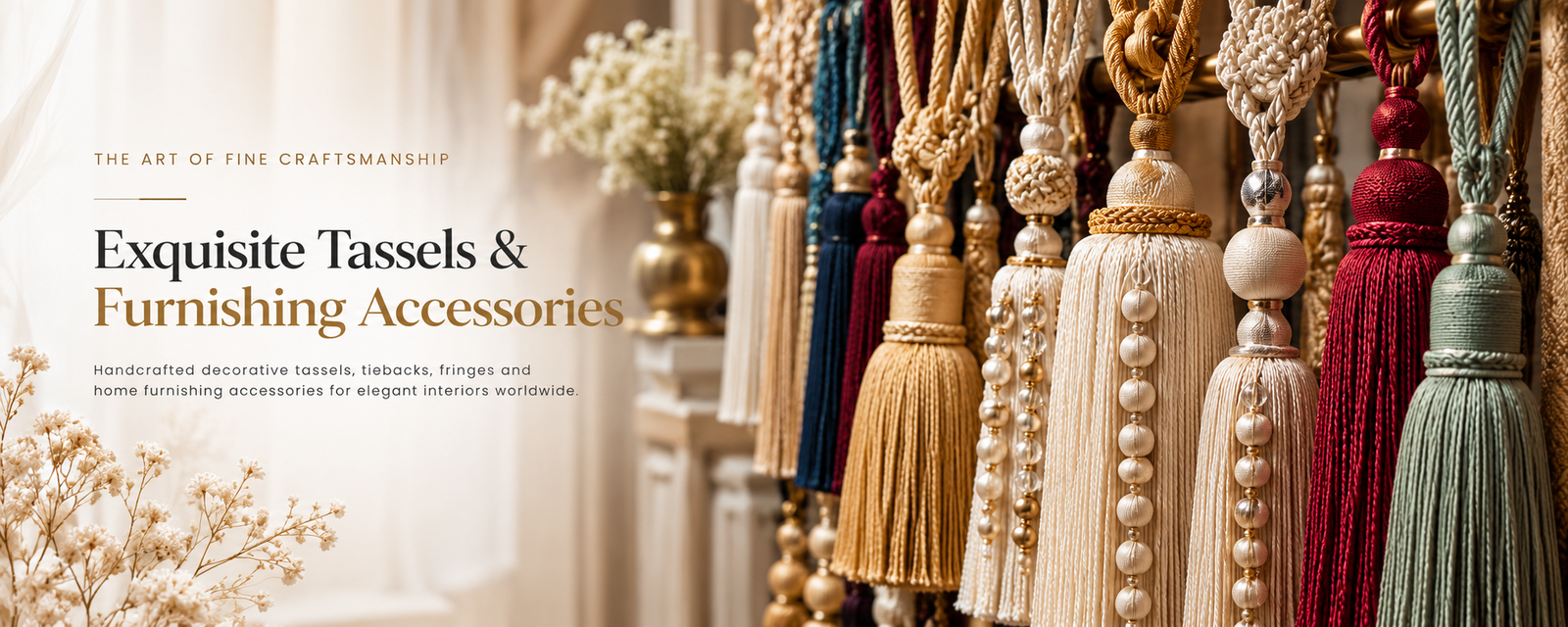 Exquisite Tassels in Elegant Interiors
