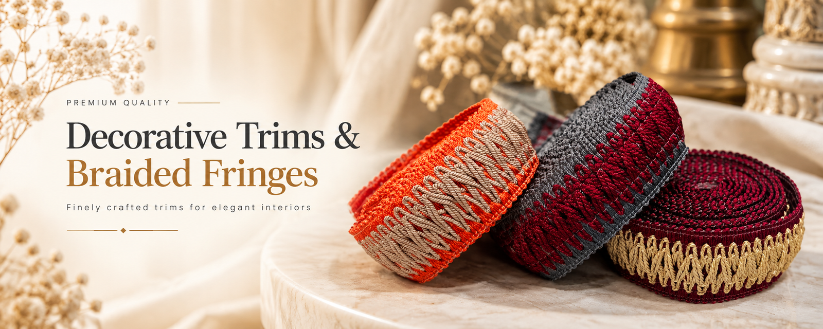 Premium Braided Trims Collection